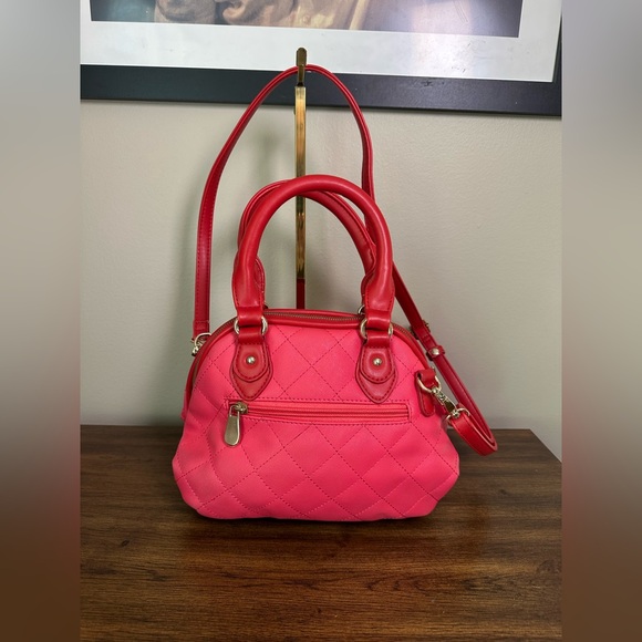 Anna Sui Pink Quilted Crossbody Bag - Picture 4 of 9